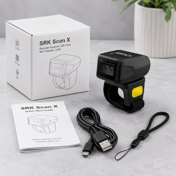 Wireless Ring Barcode Scanner