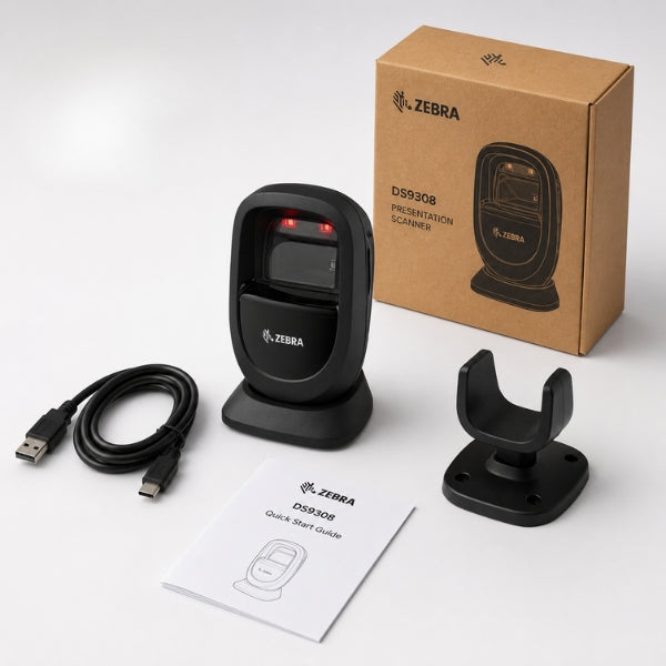 Zebra DS9308 2D Wired Barcode Scanner | USB