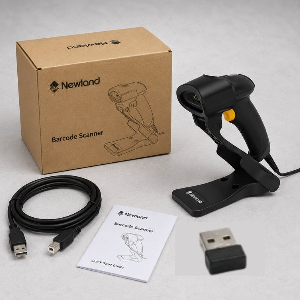 NewLand HR2081-BT Handheld Barcode Scanner | USB