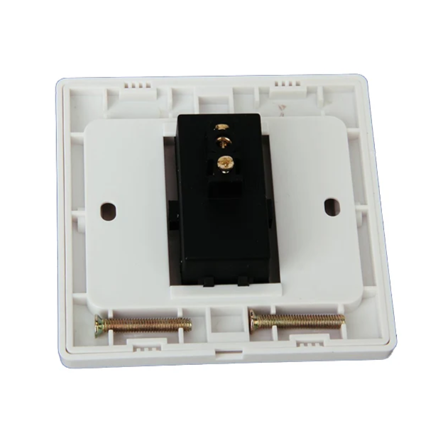 Door Exit Push Button | Plastic Material |Size:86x86mm| Wired|Touch -Electric Access Control