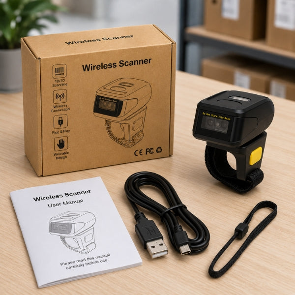 Newland BS10R Ring 1D & 2D Barcode Scanner