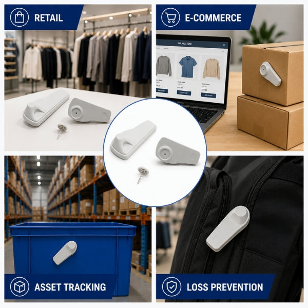 RFID UHF EAS Garment Tag