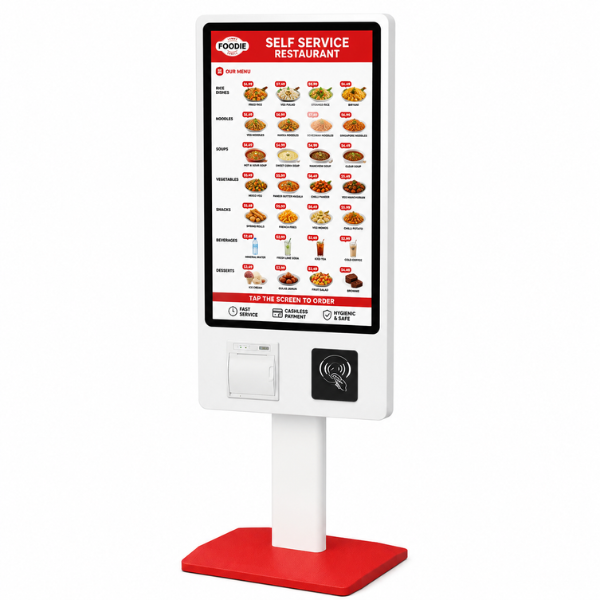 Interactive Ordering Kiosk | SRK-WK44 | 27" Full HD Touchscreen