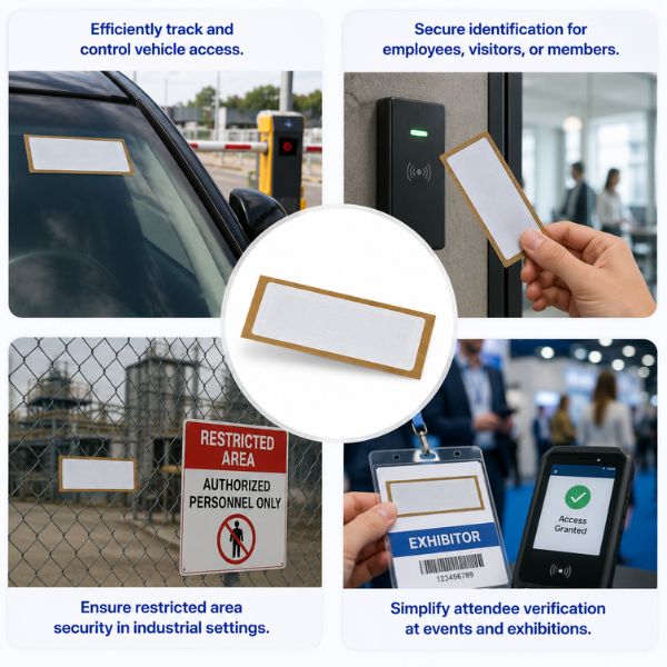 RFID UHF 3M Windshield Tag