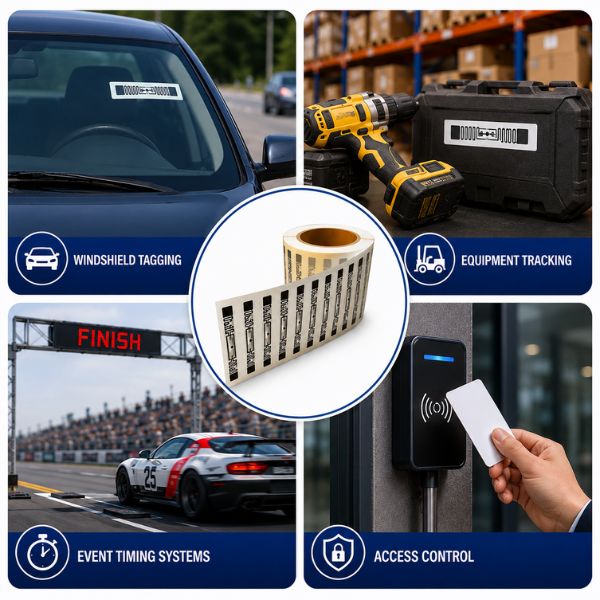 RFID UHF Solar Inlay Tags