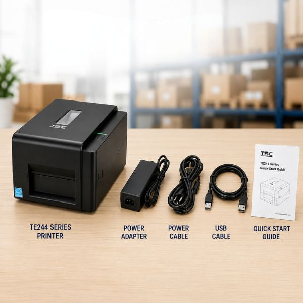 TSC TE 244 Thermal Transfer Barcode Printer