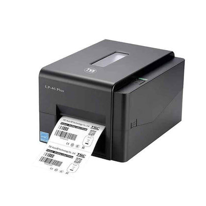 TVS LP46 Plus Desktop Barcode Label Printer | 203 DPI | USB, Serial & Ethernet