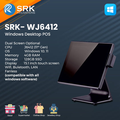 SRK WJ6412 Windows Desktop POS