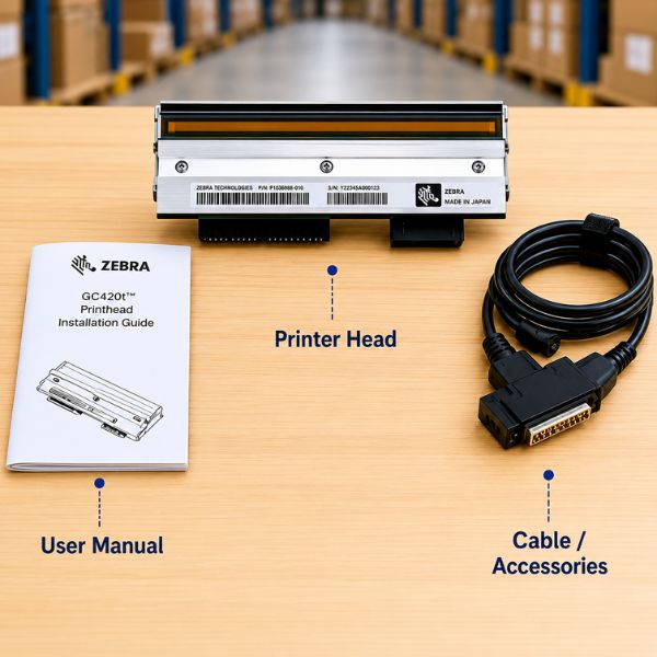 Zebra GC420T Label Printer Head