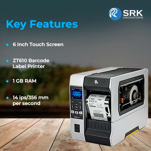 Zebra ZT610 Direct thermal & thermal transfer printer