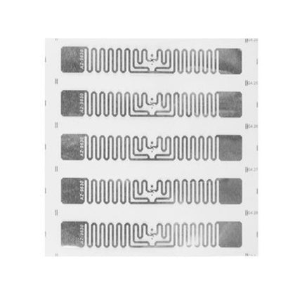 RFID UHF Solar Inlay Tags | 5 PCS | Read 10 mtr | Pack of (5, 25)