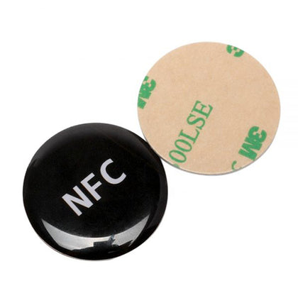 RFID NFC Epoxy Coin Tag | 5 PCS| Read 10 cm | Pack of (5, 200, 500)