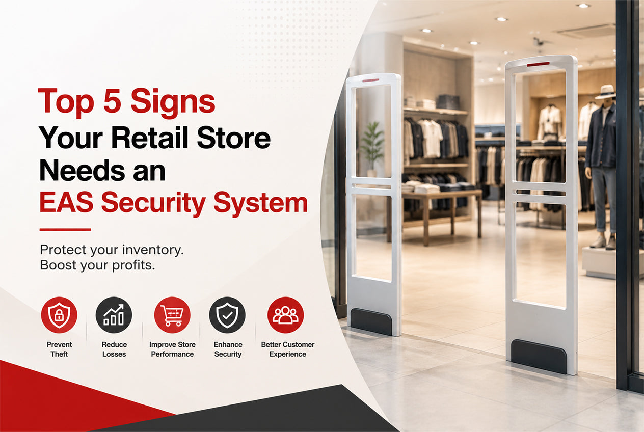 Top 5 Signs Your Retail Store Needs an EAS Security System