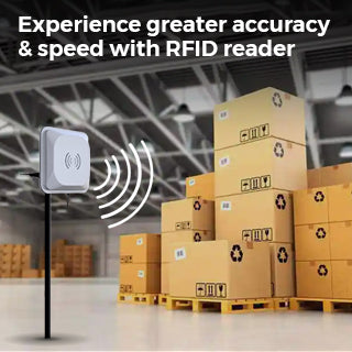 Experience greater accuracy & speed with RFID reader