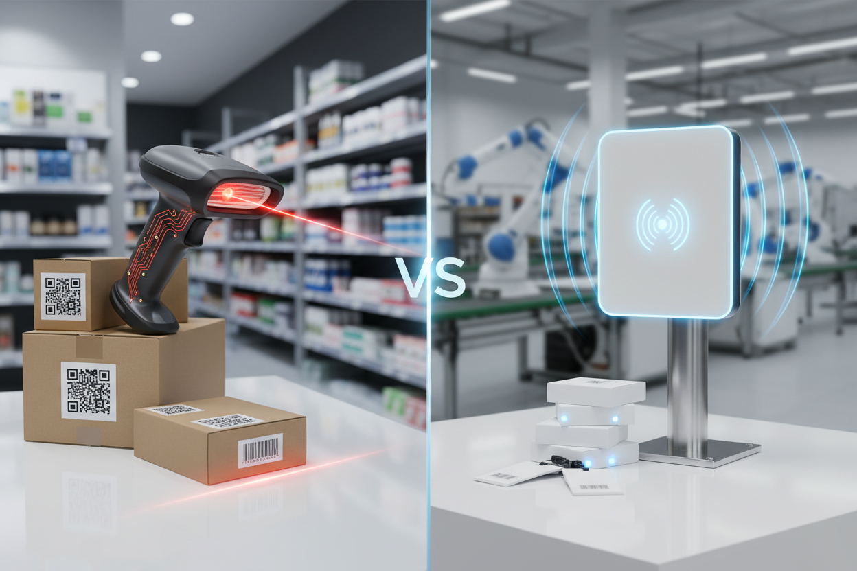 Barcode Scanner vs RFID Reader: Which Is Better for Your Business?