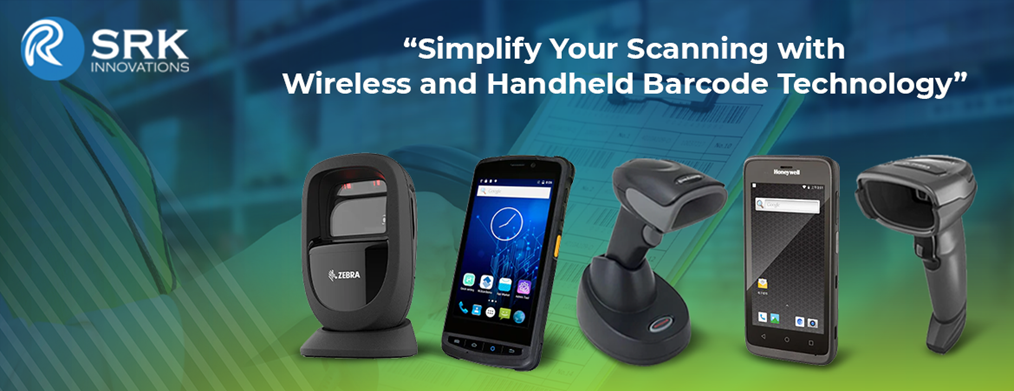 Enhance Business Efficiency with SRK Innovations' Wireless and Handheld Barcode Scanners