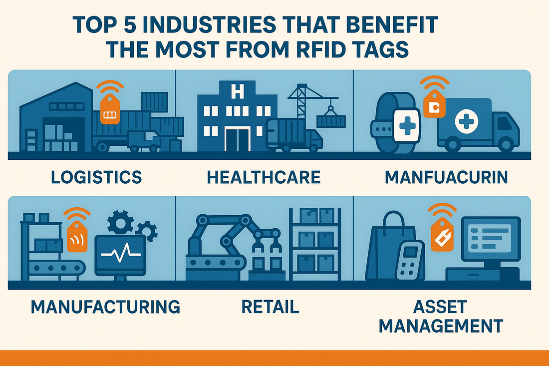 Top 5 Industries That Benefit the Most from RFID Tags in India