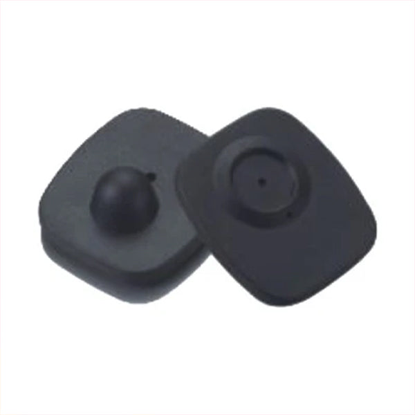 RF Black Square Tag | 48mmx42mm | 8.2 MHz -For Retail Security