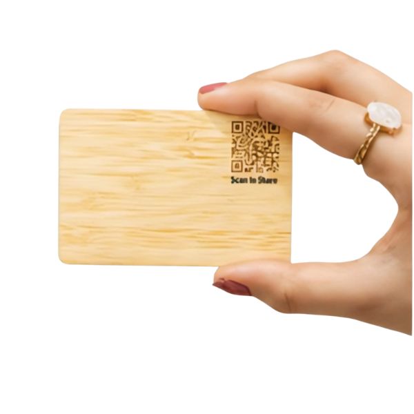 RFID NFC 213 Wooden Business Smart card |
