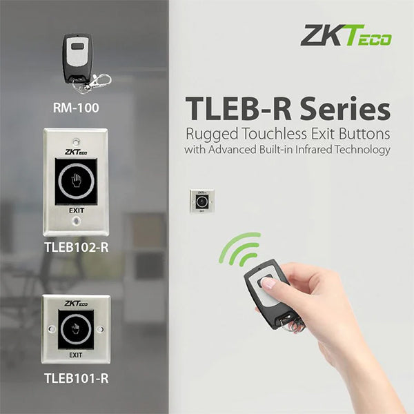 Exit Switch |Touch| Size:86x86x20 | Stainless Steel- Door Access Control