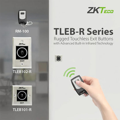 Exit Switch |Touch| Size:86x86x20 | Stainless Steel- Door Access Control