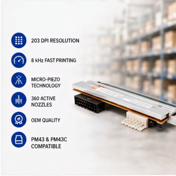 Honeywell PM43T Printer Head