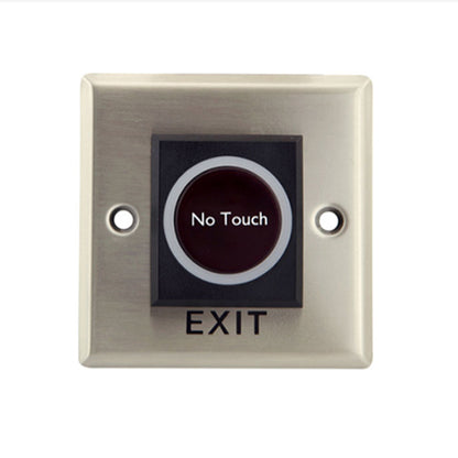 Exit Switch | No-Touch Technology |Size:86x86x28 | Wired| Stainless Steel Design