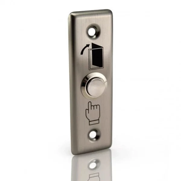 Exit Button | Stainless Steel Plate| Touch |Size:91x28x20mm -Access Control Release