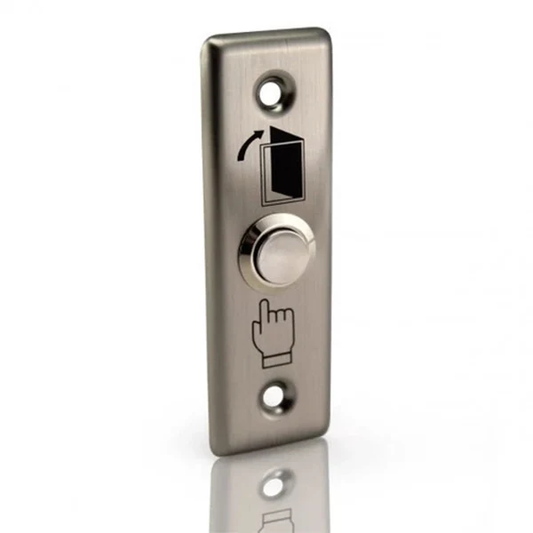 Exit Button | Stainless Steel Plate| Touch |Size:91x28x20mm -Access Control Release