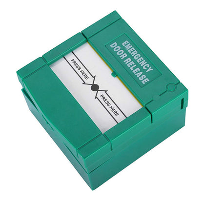 Emergency Break Glass Box |Size:10x10x10mm | Fire Alarm Safety- Door Access Control