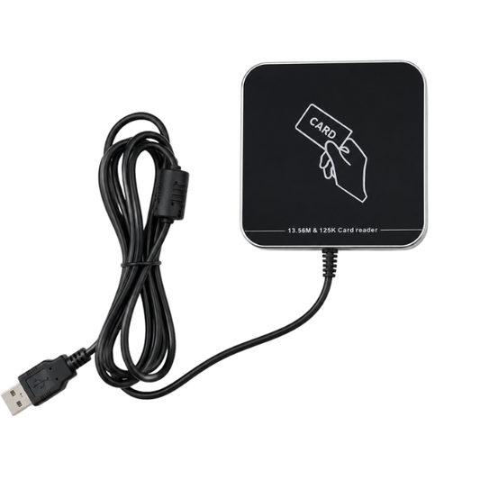 RFID HF & LF  Card Reader| SRK HL-50 | Dual Frequency | USB  | 125kHz + 13.56MHz