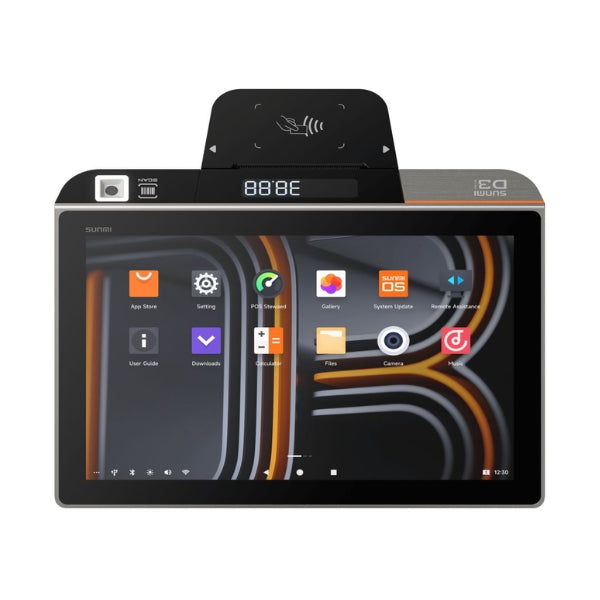 SUNMI D3 MINI 2PTR | Single Display 10.1" | 58 mm | 3/32 GB
