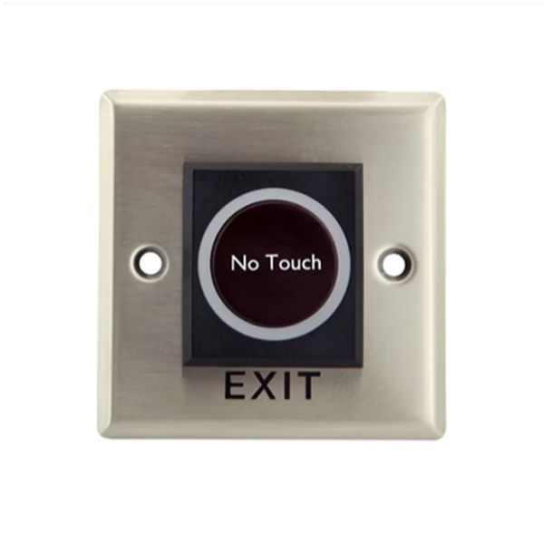 Exit Switch | No-Touch Technology |Size:86x86x28 | Wired| Stainless Steel Design