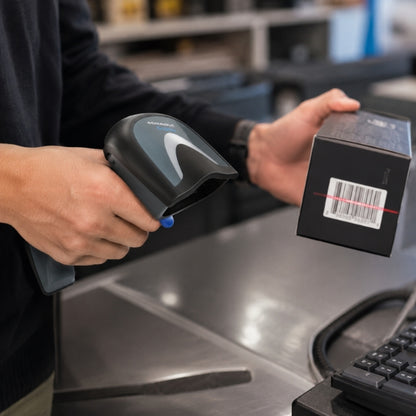 Datalogic GRYPHON 4100 1D Cordless Barcode Scanner | USB