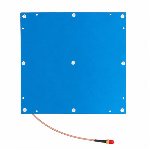 RFID UHF Near-Field Antenna | SRF NF-20 | 860–960 MHz | 200 × 200 × 5 mm | 0.5 dBi