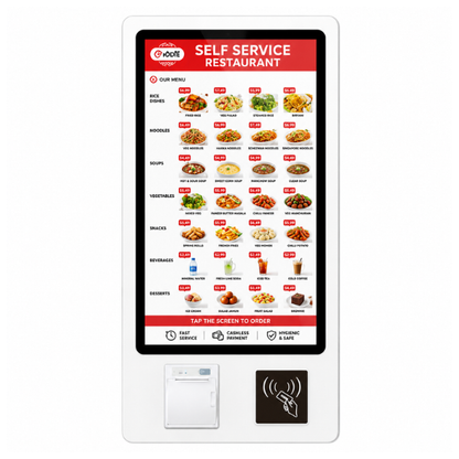 Interactive Ordering Kiosk | SRK-WK44 | 27" Full HD Touchscreen