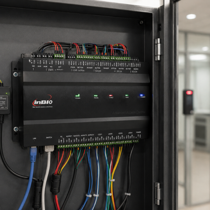 Multidoor Access Controller | 4-Door |Size:218x15x45mm|TCP/IP & RS485 -Communication