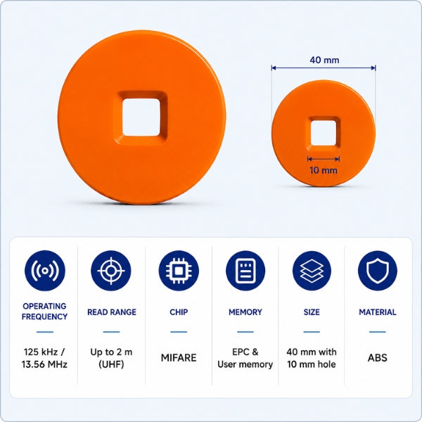 RFID HF Disc Tag