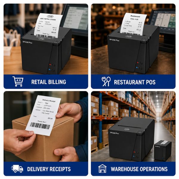 TVS RP 3200 Direct Thermal Printer