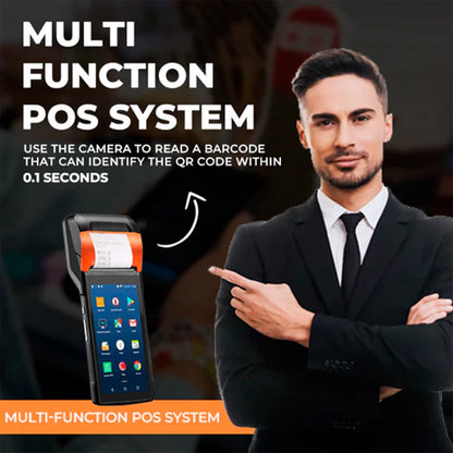 SUNMI V2S CLASSIC Mobile Terminal | Android 11 | 5.5″ HD Display | 1+8GB | 58mm thermal printer | Bluetooth+WIFI
