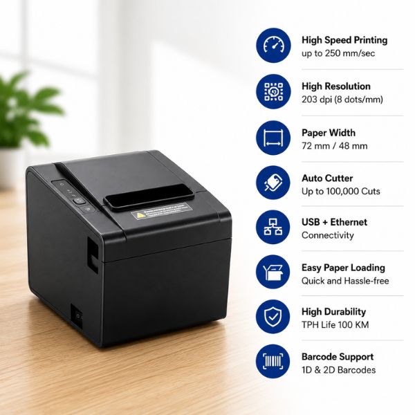 RP80 H1 3 inch Thermal Receipt Printer