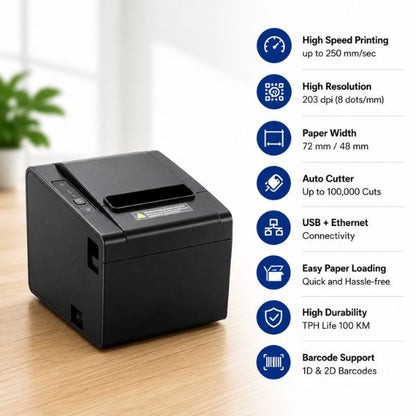 RP80 H1 3 inch Thermal Receipt Printer