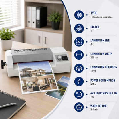Gobbler 320 A3 Laminator | Hot & Cold