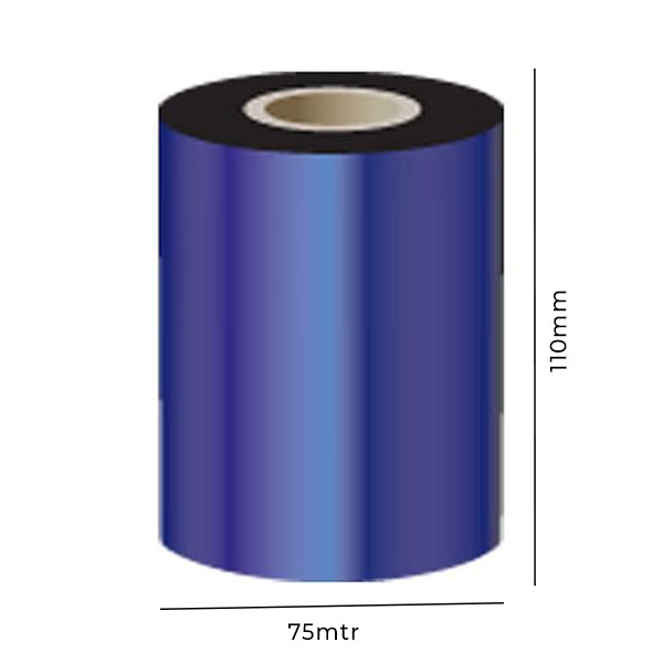 Resin Ribbon | 110MM X 75MTR | Thermal Transfer Ribbons