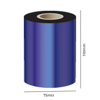 Resin Ribbon | 110MM X 75MTR | Thermal Transfer Ribbons