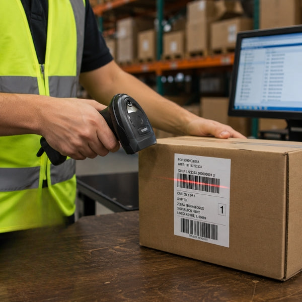Zebra LI4278 1D Wireless Barcode Scanner | USB
