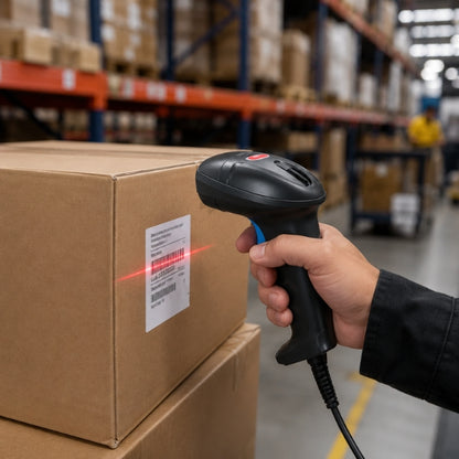 RETSOL D-1020 Handheld 1D/2D Barcode Scanner