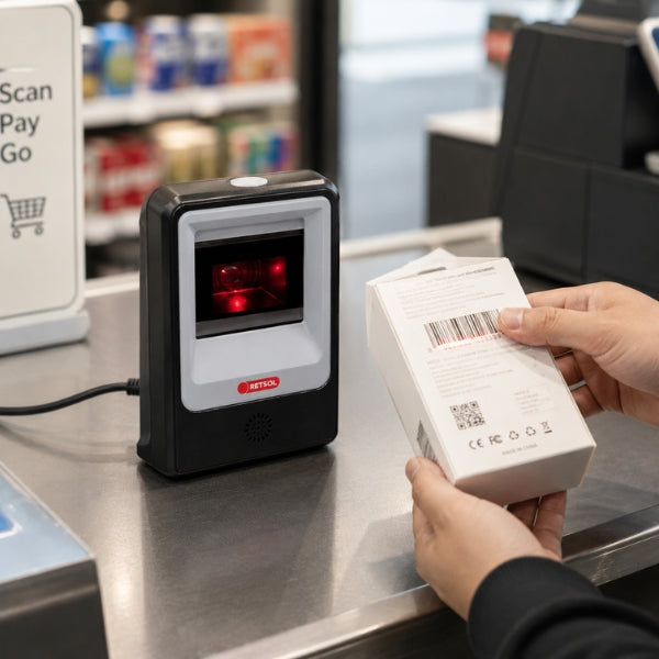 Retsol PD2000 Directional Tabletop Barcode Reader