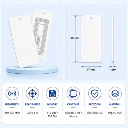 RFID UHF Jewellery Hard Tag | 