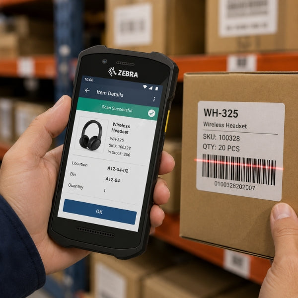 Zebra TC26 BK Handheld Touch Computer